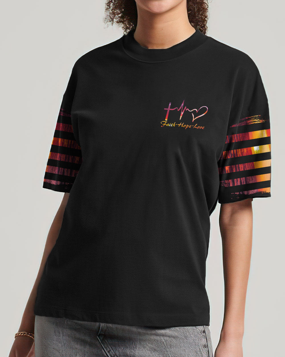I Can Do All Things Through Christ Sunset Beach Women's All Over Print Shirt - Tlty2506231