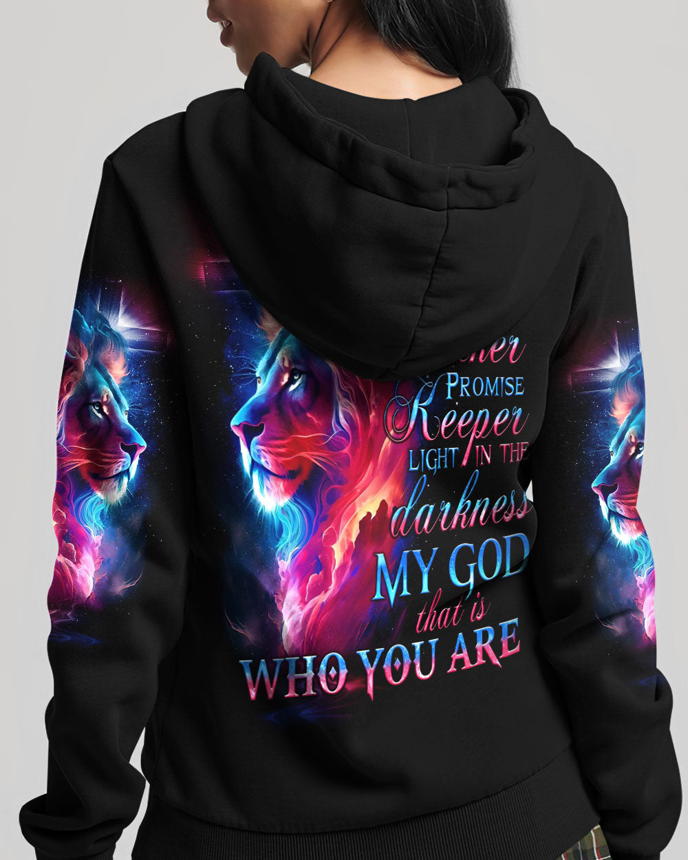 Way Maker Miracle Worker Lion Women's All Over Print Shirt - Tlno04407233