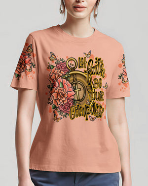 Let Faith Be Your Compass Women's All Over Print Shirt - Tlnt1707231