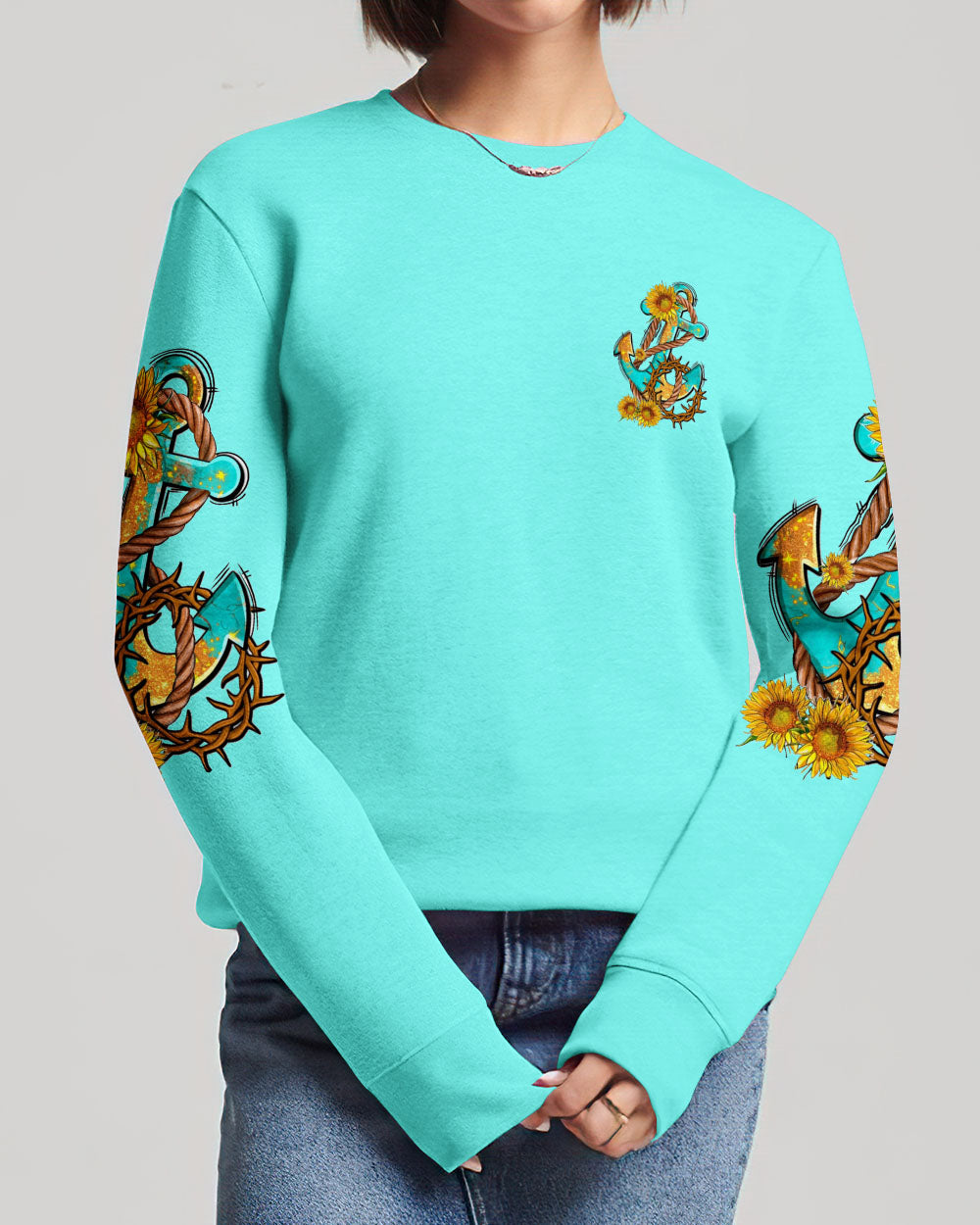 Jesus Is The Anchor Of My Soul Women's All Over Print Shirt - Tlnz0307234