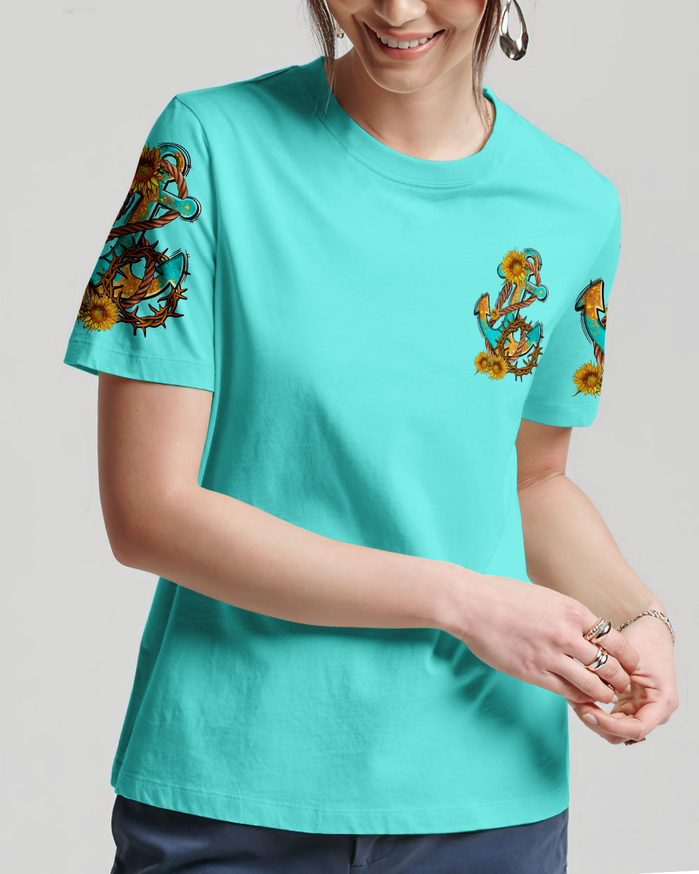 Jesus Is The Anchor Of My Soul Women's All Over Print Shirt - Tlnz0307234