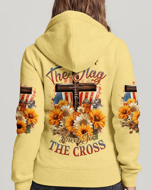 Stand For The Flag Kneel For The Cross Women's All Over Print Shirt - Tlnz0607233
