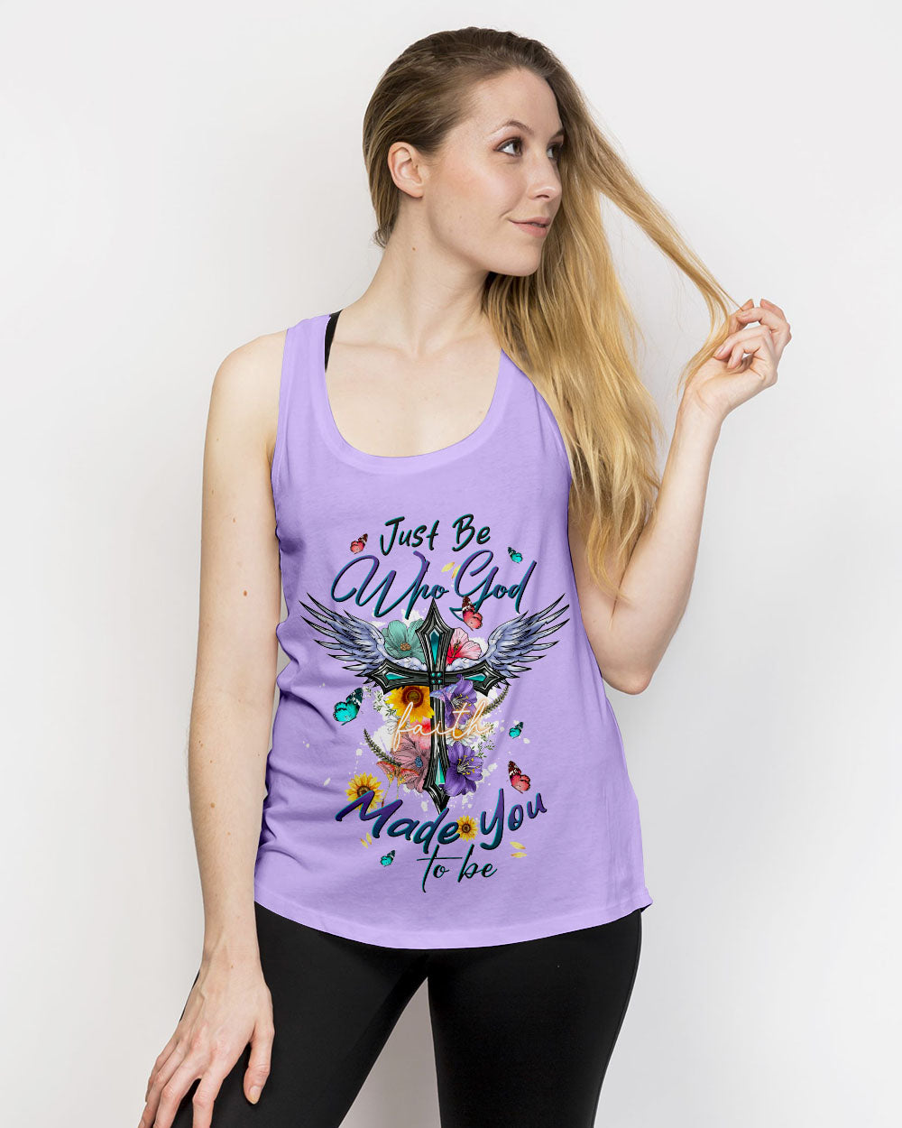 Just Be Who God Made You To Be Women's All Over Print Shirt - Tltw1407234
