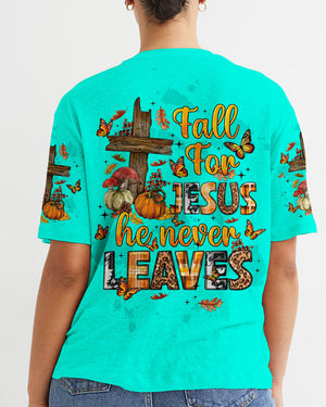 Fall For Jesus Autumn Women's All Over Print Shirt - Tltw2107233