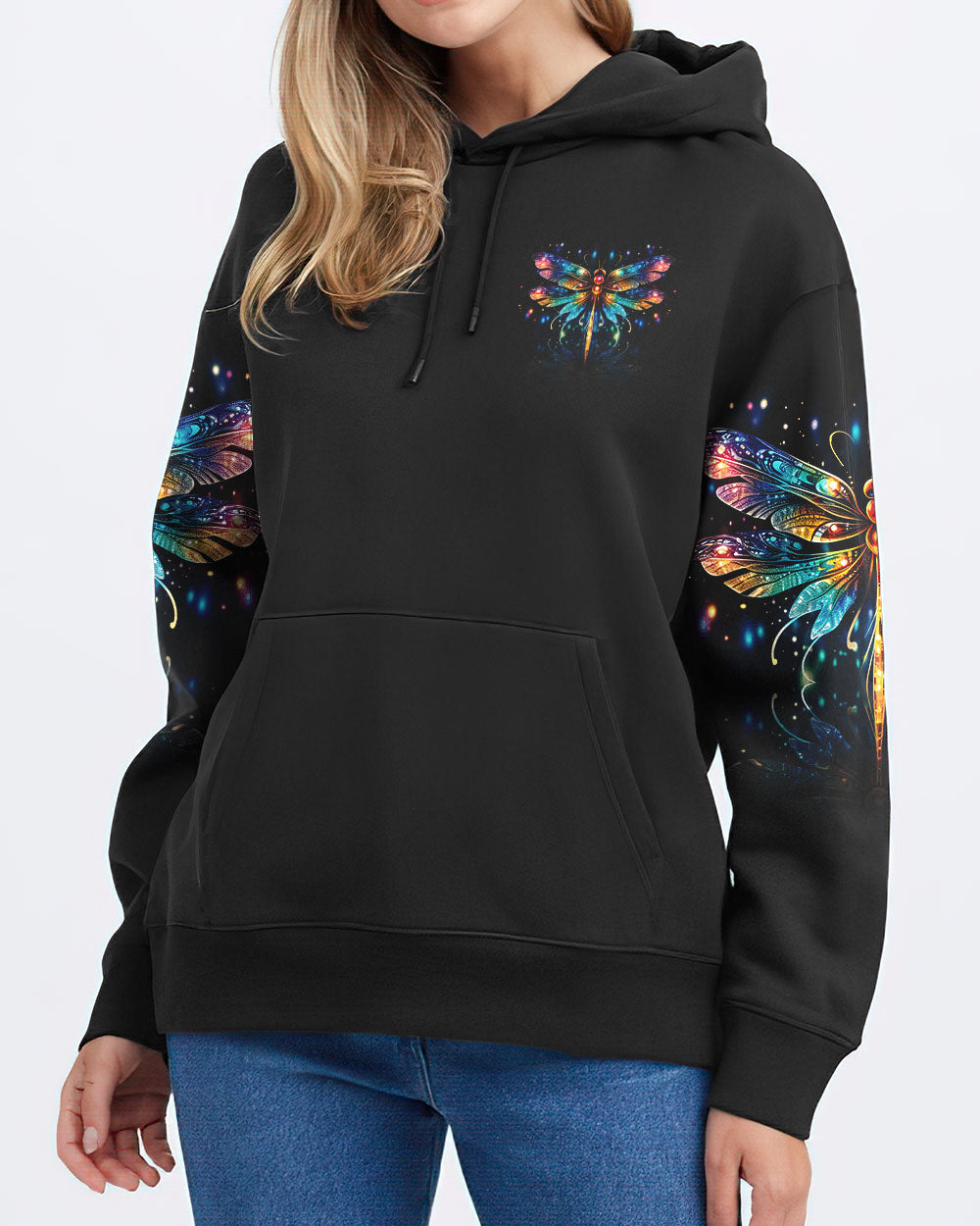 Hope And Faith Are My Wings Dragonfly Women's All Over Print Shirt - Ty0307232