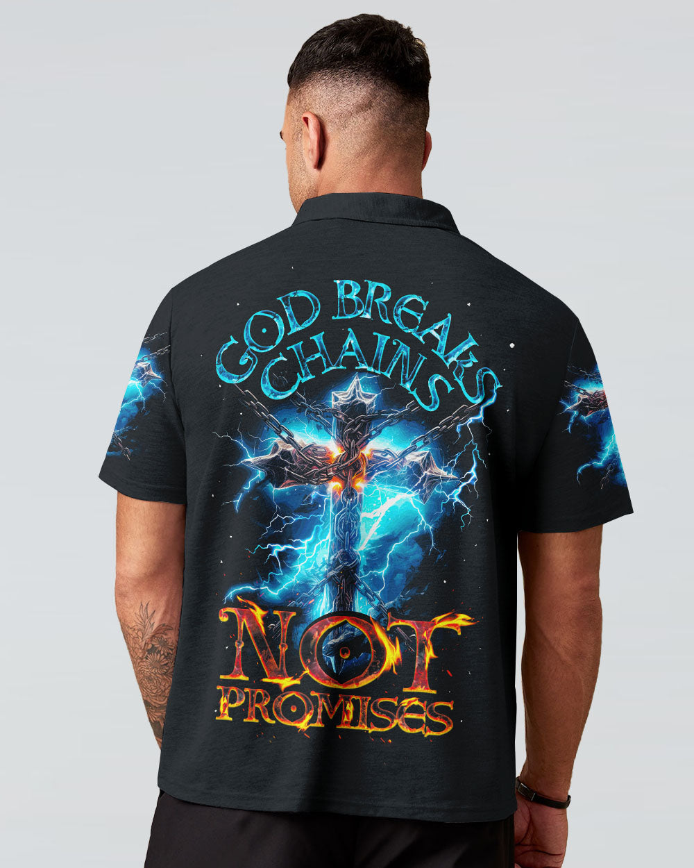 God Breaks Chains Not Promises Men's All Over Print Shirt - Ty0307233