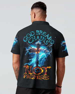 God Breaks Chains Not Promises Men's All Over Print Shirt - Ty0307233