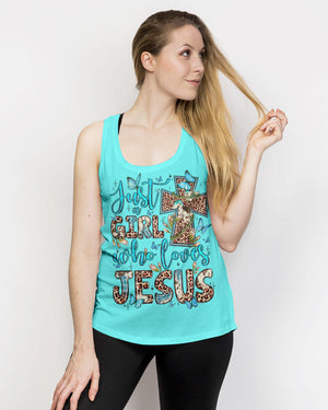 Just A Girl Who Loves Jesus Women's All Over Print Shirt - Ty2406231