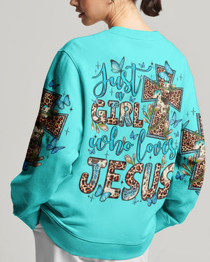 Just A Girl Who Loves Jesus Women's All Over Print Shirt - Ty2406231