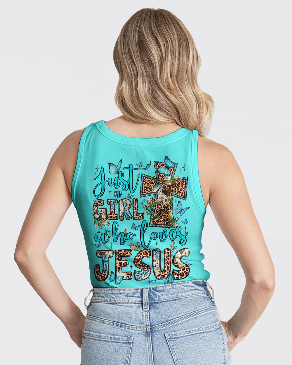 Just A Girl Who Loves Jesus Women's All Over Print Shirt - Ty2406231
