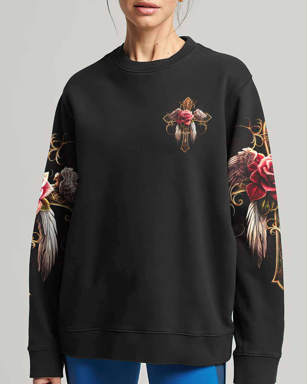 Let Your Faith Be Bigger Than Your Fear Women's All Over Print Shirt - Ty2606231