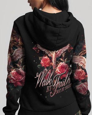 Walk By Faith Not By Sight Women's All Over Print Shirt - Ty2606233