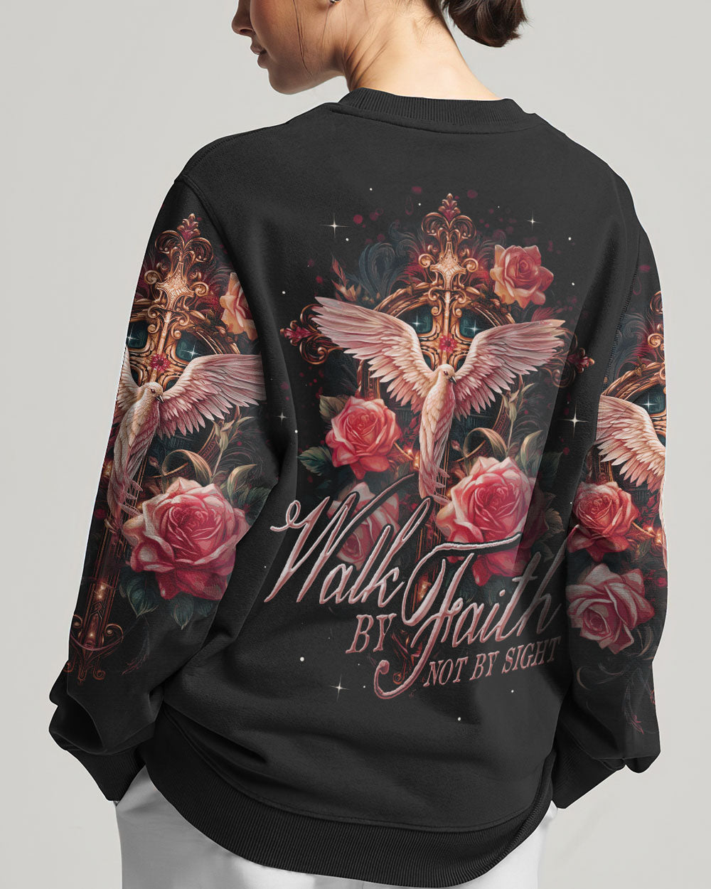 Walk By Faith Not By Sight Women's All Over Print Shirt - Ty2606233