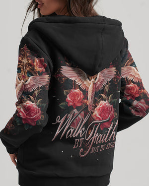 Walk By Faith Not By Sight Women's All Over Print Shirt - Ty2606233