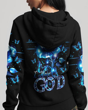I Have God Rose Women's All Over Print Shirt - Ty2706232