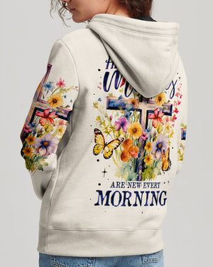 His Mercies Are New Every Morning Women's All Over Print Shirt - Ty2706232