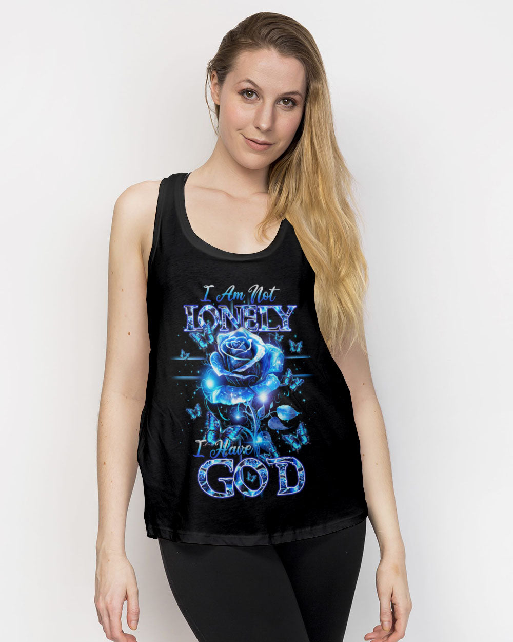 I Have God Rose Women's All Over Print Shirt - Ty2706232