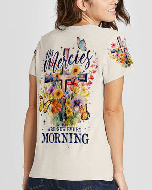 His Mercies Are New Every Morning Women's All Over Print Shirt - Ty2706232