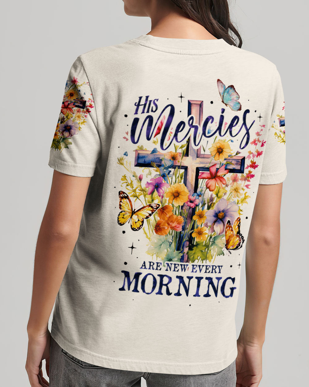 His Mercies Are New Every Morning Women's All Over Print Shirt - Ty2706232