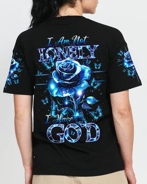I Have God Rose Women's All Over Print Shirt - Ty2706232