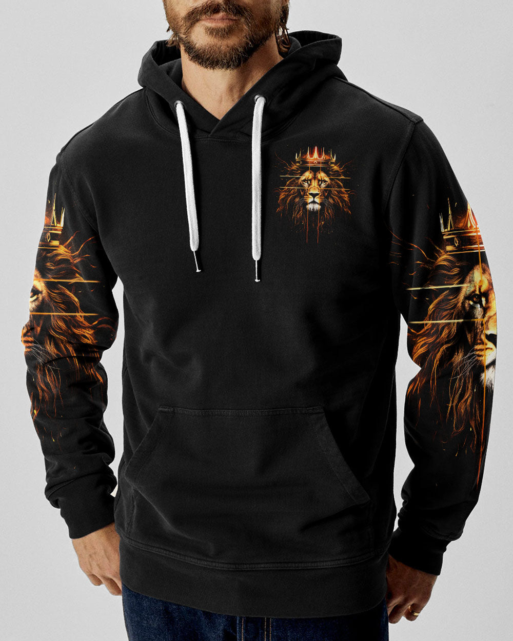 Jesus Is The Best Lion Men's All Over Print Shirt - Ty2806231