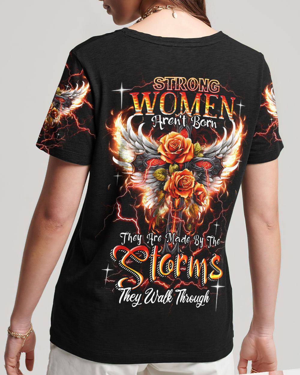 Strong Women Women's All Over Print Shirt - Ty2806231