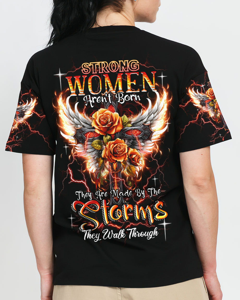 Strong Women Women's All Over Print Shirt - Ty2806231