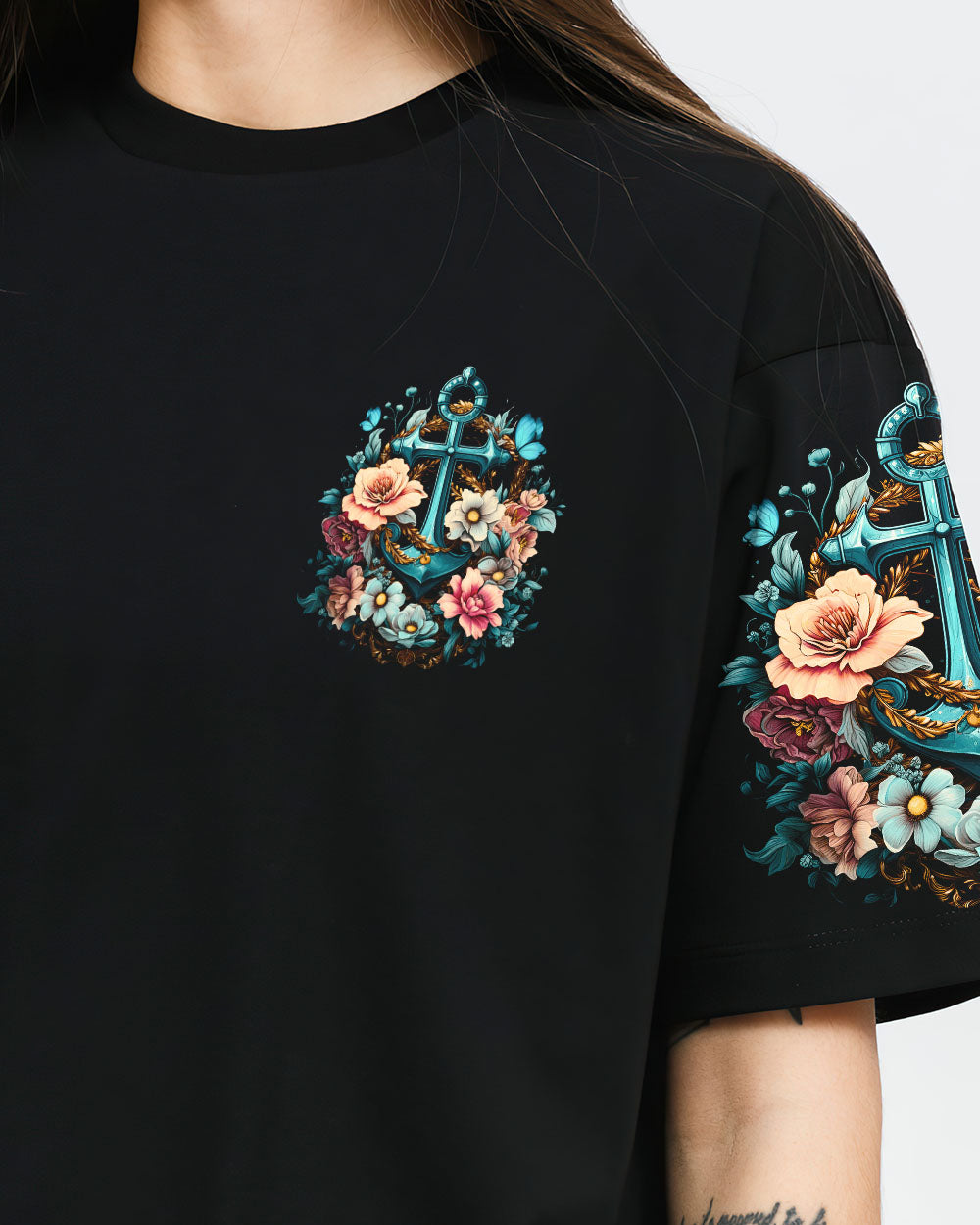 Jesus Is The Anchor Of My Soul Women's All Over Print Shirt - Ty2806231
