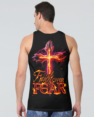 Faith Over Fear Men's All Over Print Shirt - Ty2906231