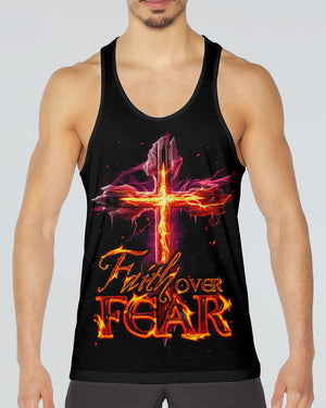 Faith Over Fear Men's All Over Print Shirt - Ty2906231