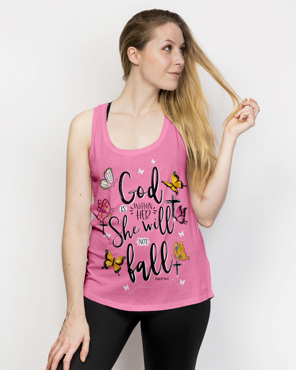 She Will Not Fall Women's All Over Print Shirt - Tytd0307232