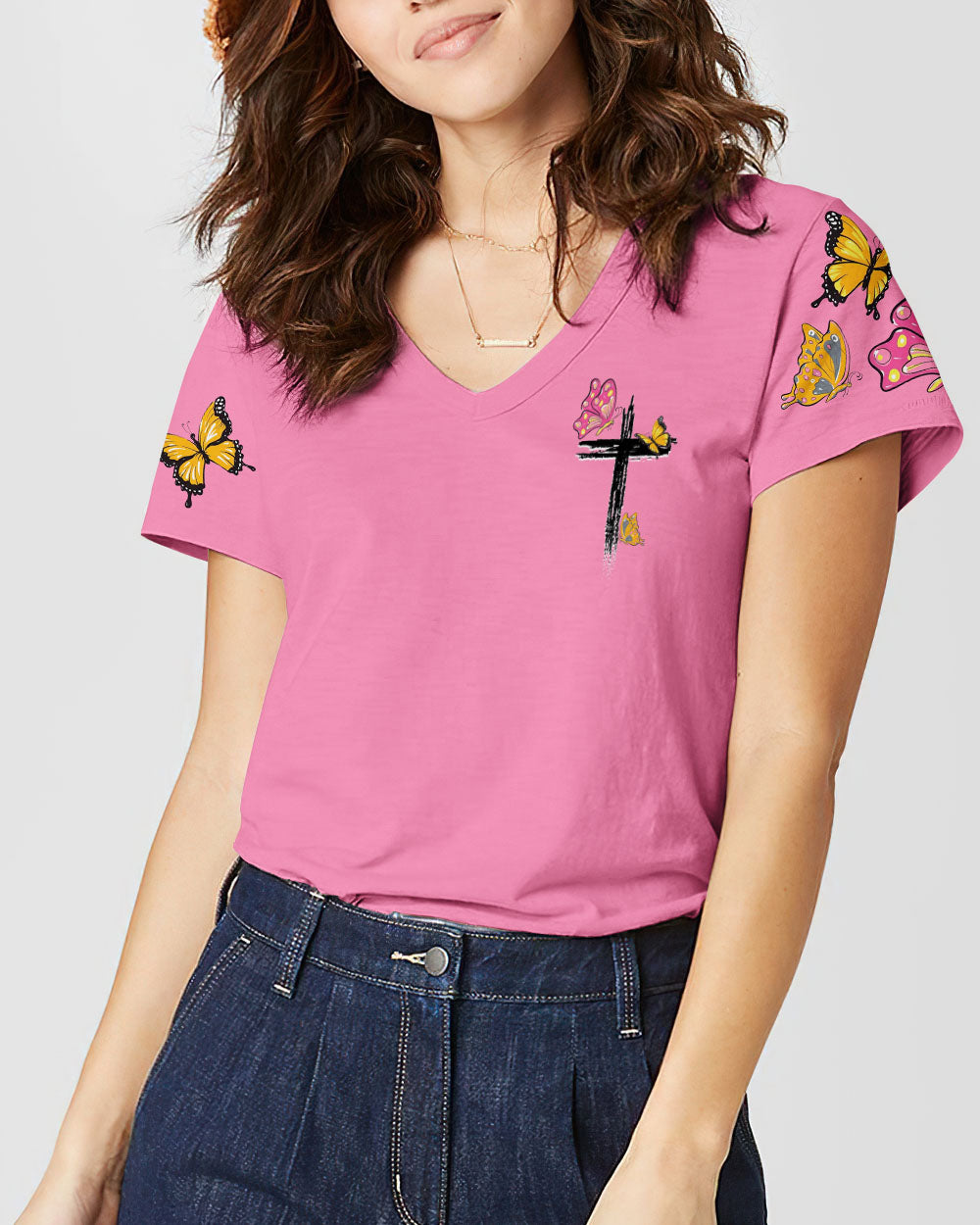 She Will Not Fall Women's All Over Print Shirt - Tytd0307232