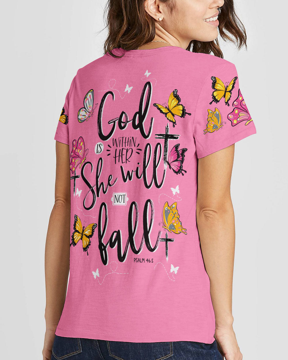 She Will Not Fall Women's All Over Print Shirt - Tytd0307232