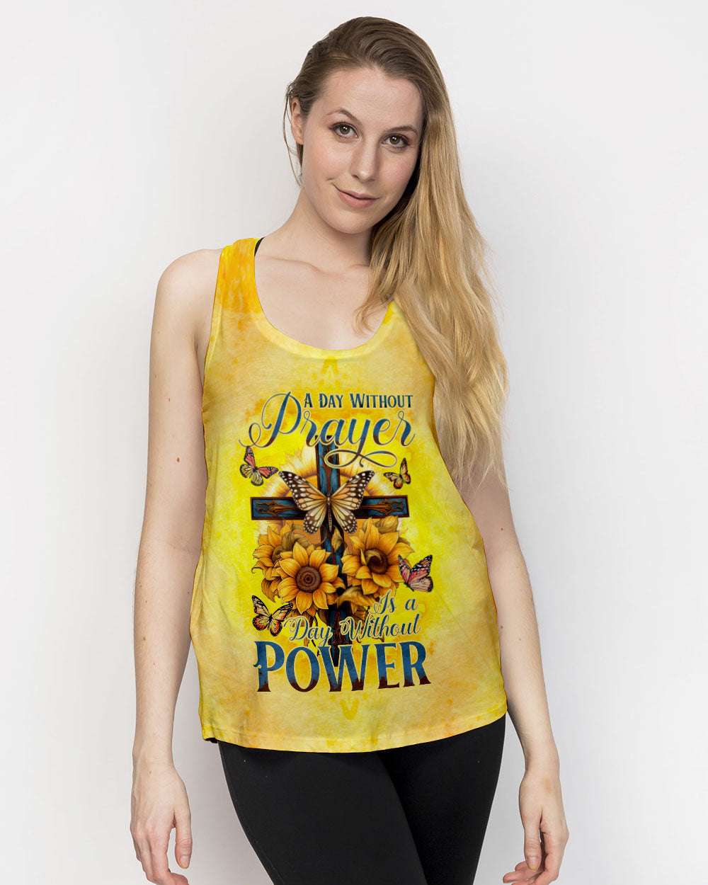A Day Without Prayer Is A Day Without Power Women's All Over Print Shirt - Tytd0307233