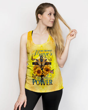 A Day Without Prayer Is A Day Without Power Women's All Over Print Shirt - Tytd0307233