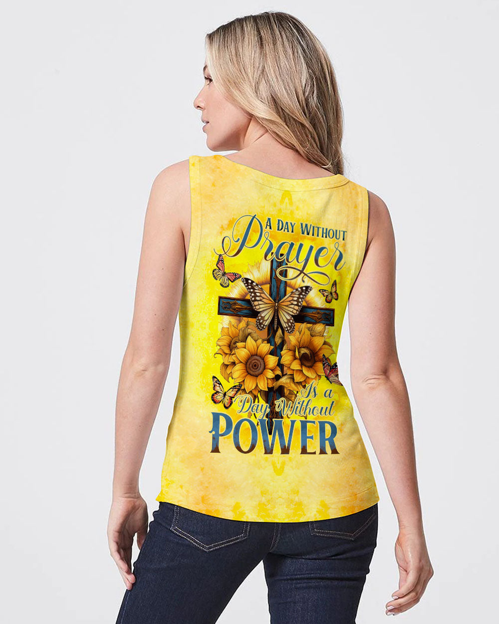 A Day Without Prayer Is A Day Without Power Women's All Over Print Shirt - Tytd0307233