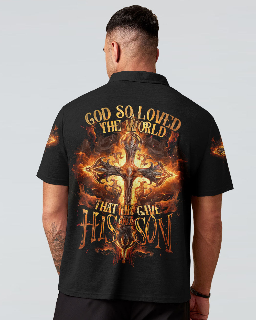 God So Loved The World Men's All Over Print Shirt - Tytd0407231