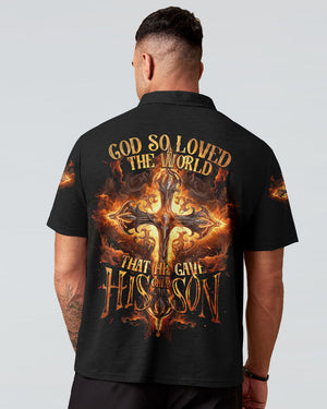 God So Loved The World Men's All Over Print Shirt - Tytd0407231