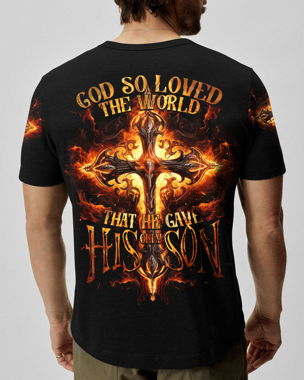 God So Loved The World Men's All Over Print Shirt - Tytd0407231