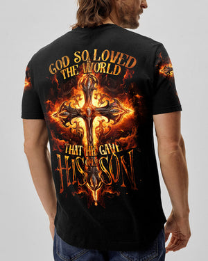 God So Loved The World Men's All Over Print Shirt - Tytd0407231