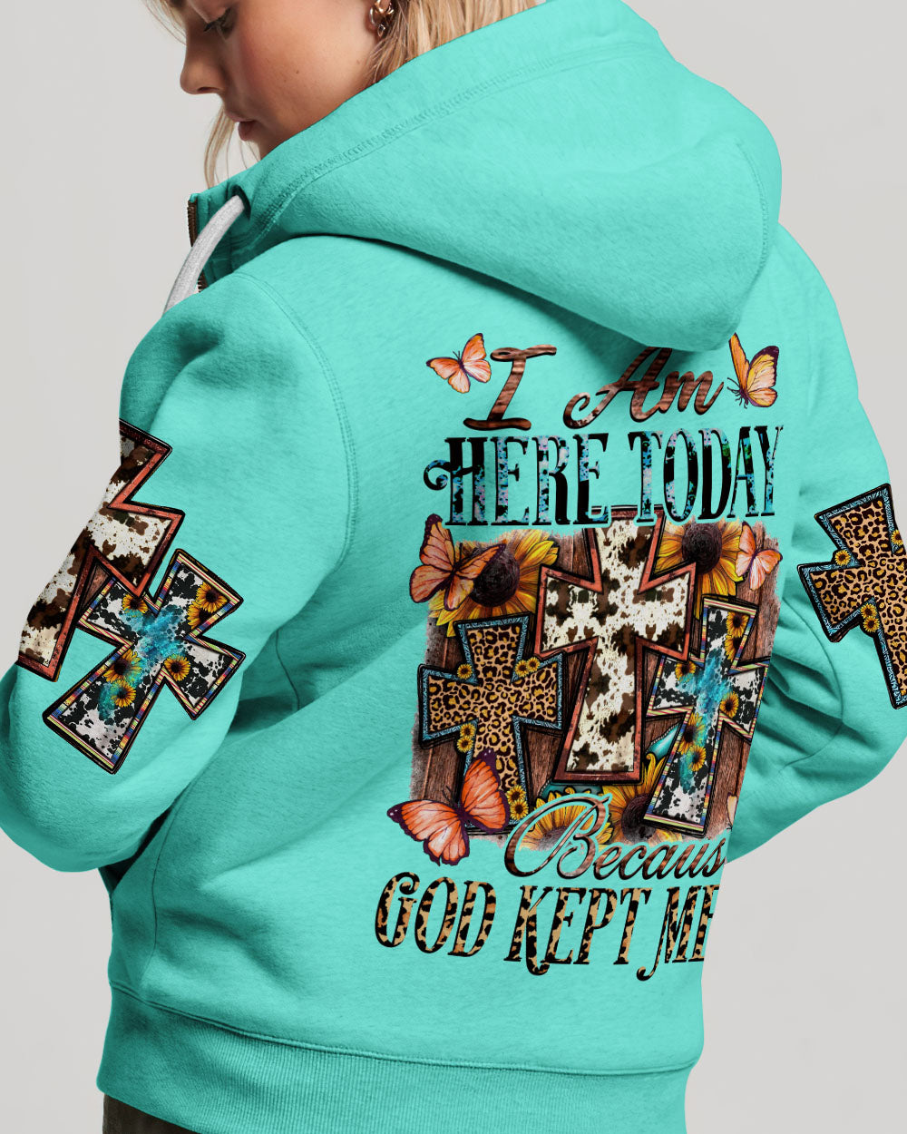 God Kept Me Women's All Over Print Shirt - Tytd1007231