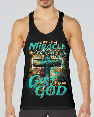 Life Is A Miracle Men's All Over Print Shirt - Tytd1007232