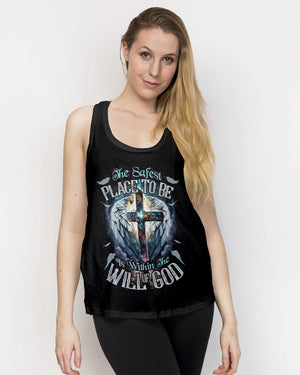 The Safest Place Women's All Over Print Shirt - Tytd1207231