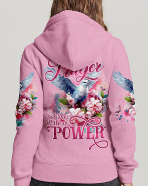A Day Without Prayer Is A Day Without Power Women's All Over Print Shirt - Tytd2107231
