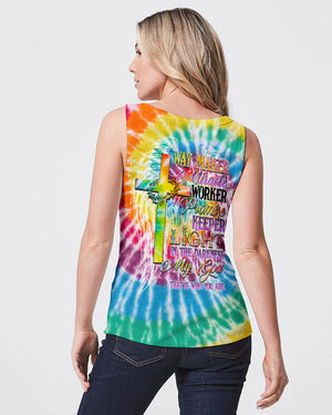 Promise Keeper Light In The Darkness Tie Dye Women's All Over Print Shirt - Tytd2606232