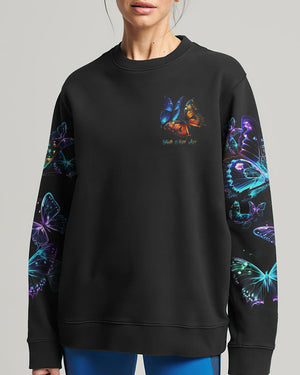 Where There Is Faith Miracles Happen Butterflies Women's All Over Print Shirt - Tytd2706231