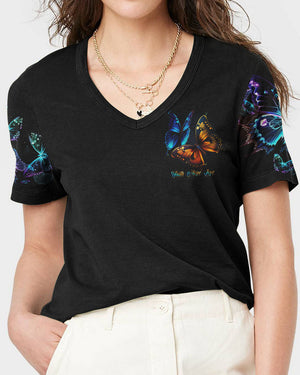 Where There Is Faith Miracles Happen Butterflies Women's All Over Print Shirt - Tytd2706231