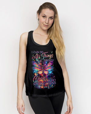 I Can Do All Things Dragonflies Women's All Over Print Shirt - Tytd2706232