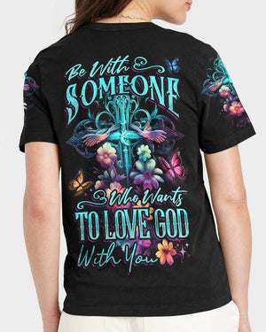 Love God With You Women's All Over Print Shirt - Tytd2806233