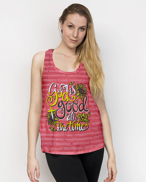God Is Good All The Time Women's All Over Print Shirt - Tytm0307233